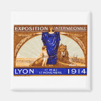 Lyon International Expo Poster 1914