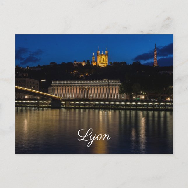 Lyon Postkarte (Vorderseite)