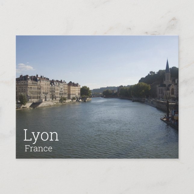 Lyon Postkarte (Vorderseite)