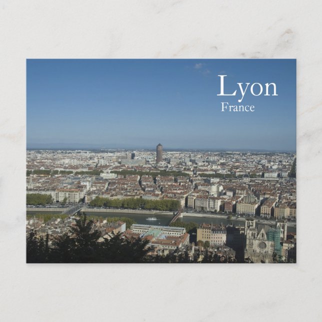 Lyon Postkarte (Vorderseite)