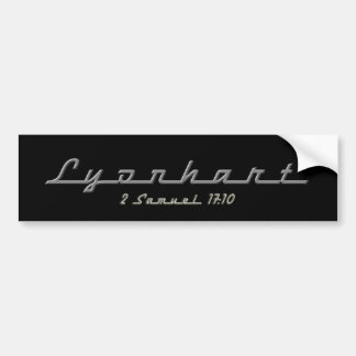 Lyonhart Autoaufkleber