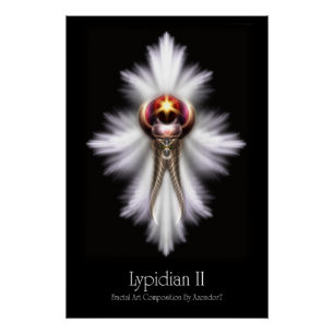 Lypidian II Fraktal Art M2 Perfektes Poster