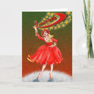 Lypsinka Holiday Card Dankeskarte