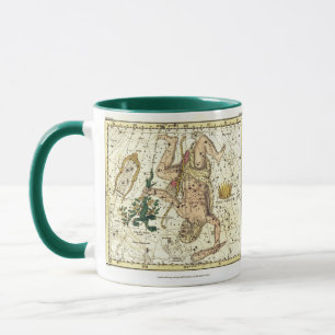 Lyra, Hercules mit Cerberus und Corona Borealis Tasse