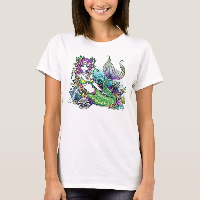 "Lyra" tropisches T-Shirt (Vorderseite)