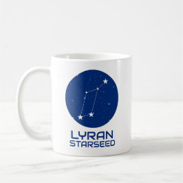 Lyran Starseed Tasse - Lyra Constellation Design