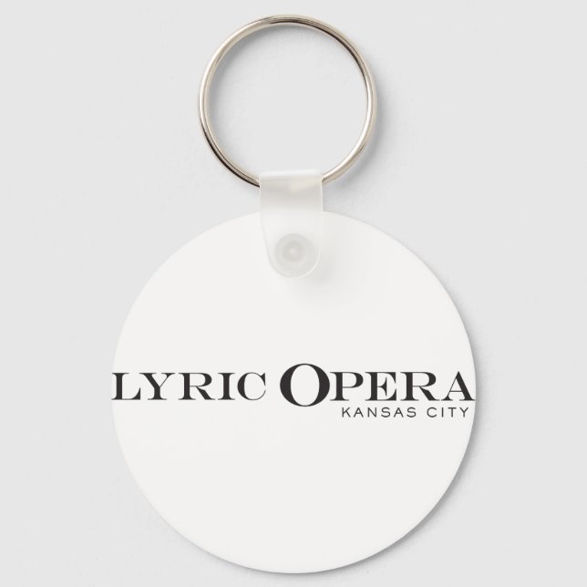 Lyric Opera of Kansas City Keychain Schlüsselanhänger (Vorderseite)