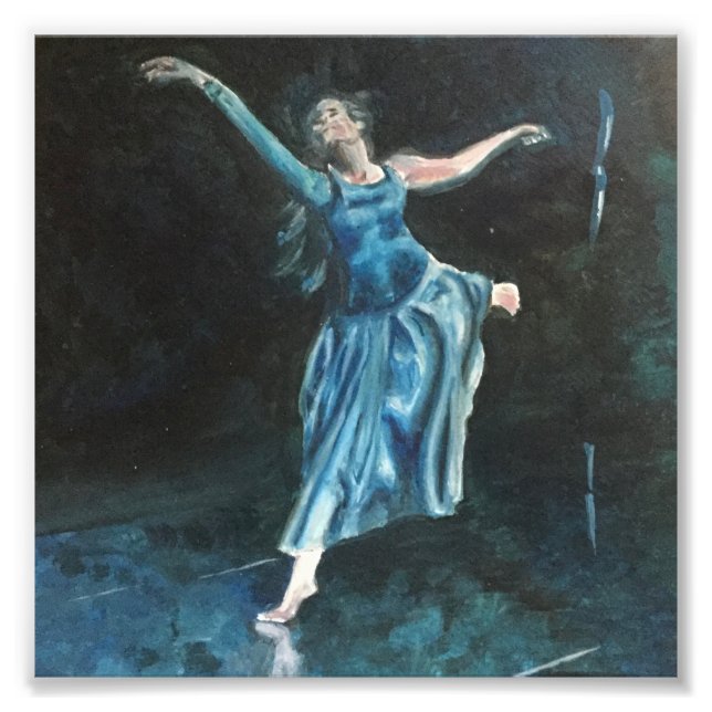 Lyrical Arabesque, Druck von Marie Anne Art (Vorne)