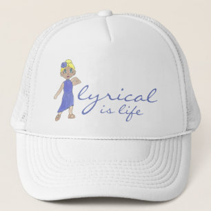 Lyrical is Life Liebe Moderner Tanzlehrer Tänzer Truckerkappe