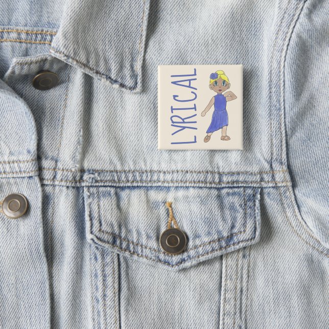 Lyrical Lila Costume Moderne Tänzerlehrerin Gesche Button (Beispiel)