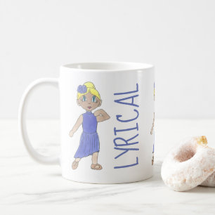 Lyrical Lila Costume Moderne Tänzerlehrerin Gesche Kaffeetasse