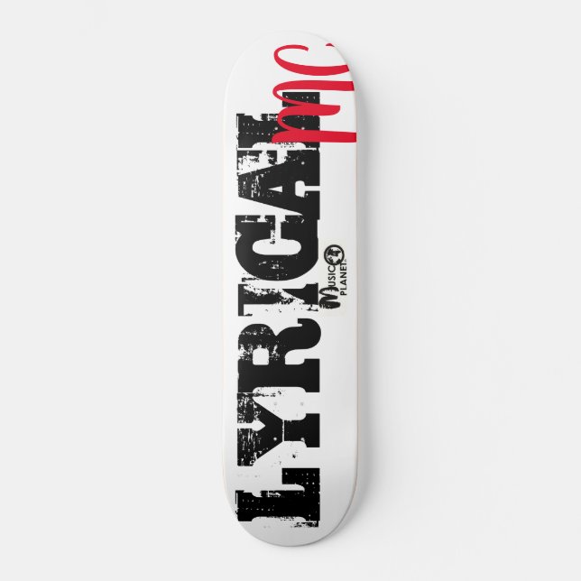 LYRICAL MC / TST Skateboard (Vorderseite)