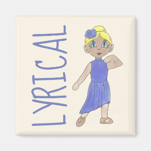 LYRICAL Modern Dance Teacher Erwägungsgrund Choreo Magnet