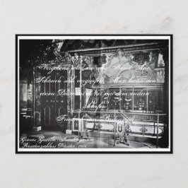 Lyrik Gedicht Juwelenzimmer Dresden Grünes Gewölbe Postkarte