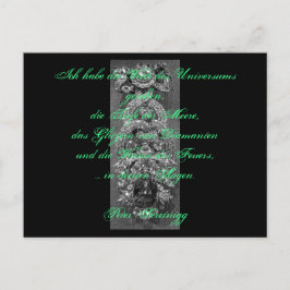 Lyrik Gedicht Liebe – Dresdner Grüner Diamant Postkarte