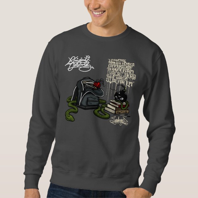 Lyrischer Jihad 01 Sweatshirt (Vorderseite)