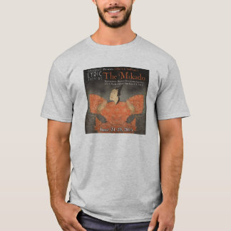 Lyrischer Theater-Form-T - Shirt -- Das Mikado