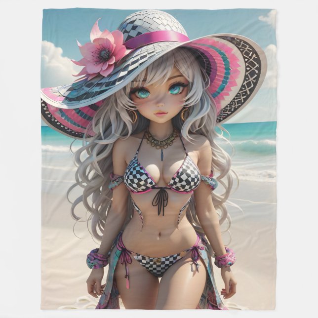 Lysa Dollz Fleece Blanket (Vorderseite)