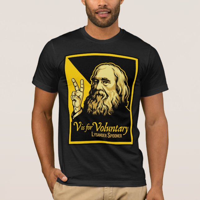 Lysander Spooner T - Shirt (Vorderseite)