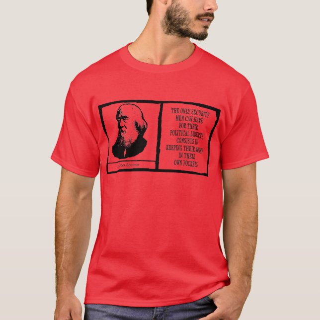 Lysander Spooner T-Shirt (Vorderseite)