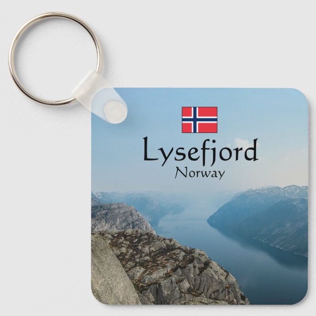 Lysefjord Norwegen Schlüsselanhänger (Vorderseite)