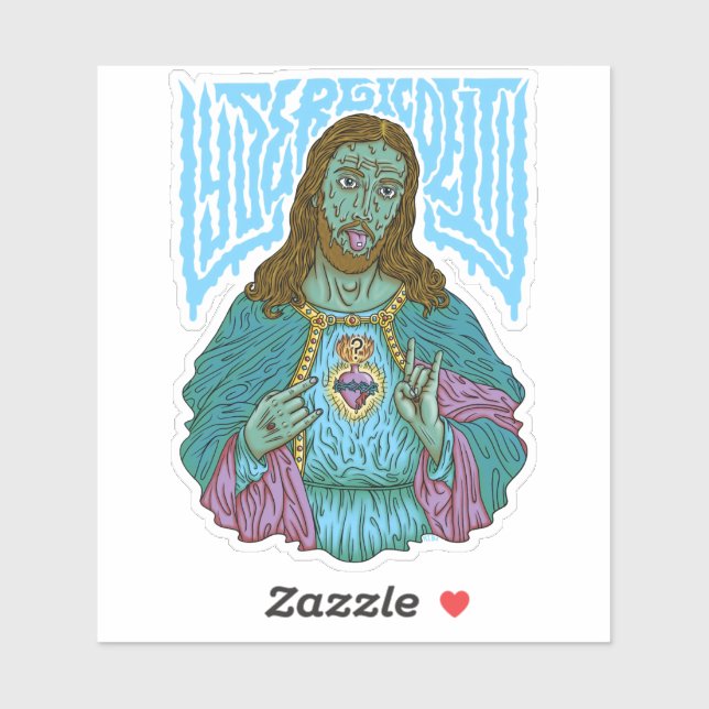 LysergicDeity x iamriboflavin Aufkleber (Blatt)