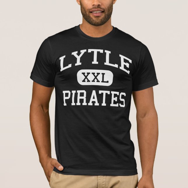 Lytle - Piraten - Lytle Highschool - Lytle Texas T-Shirt (Vorderseite)