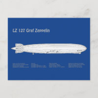 LZ 127 Graf Zeppelin - Luftschiff Blueprint Plans