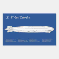 LZ 127 Graf Zeppelin - Luftschiff Blueprint Plans