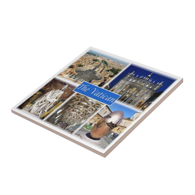 LZO004 THE VATICAN, Latium, Italien, Fliese (Seite)