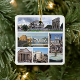 LZO006 ROM, Mosaik, Latium, Italien, Keramikornament