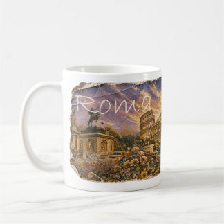 LZO01C-Mosaik von ROM, Latium, Italien, Kaffeetass Kaffeetasse