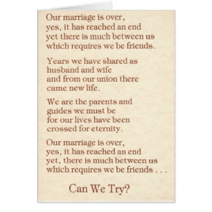 M04: Unsere Heirat ist vorbei