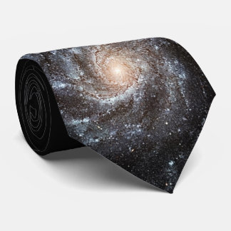 M101 Pinwheel Spiral Galaxy NASA Space Foto Krawatte