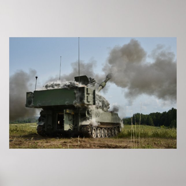M109A6 Paladin Poster (Vorne)