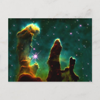 M16 Adlernebel oder Säulen der Schöpfung Postkarte