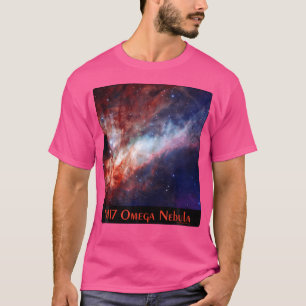 M17 Omega Nebula Messier Objekt 17 Raumastronomie T-Shirt
