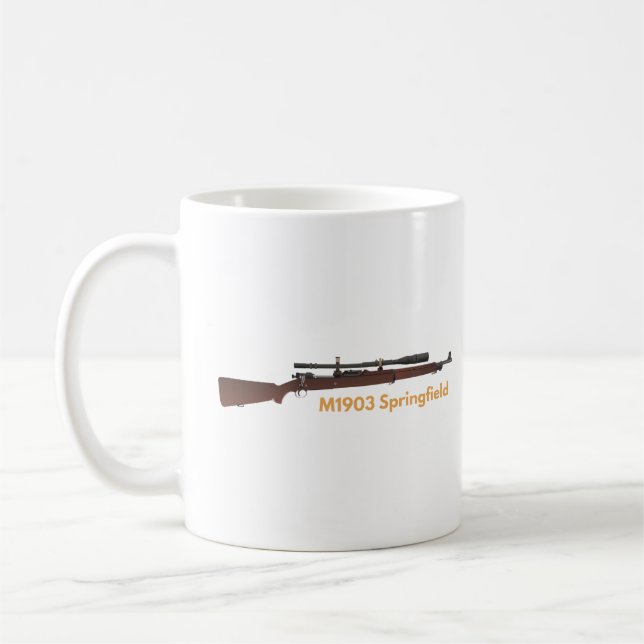 M1903 Sniper Rifle Kaffeetasse (Links)