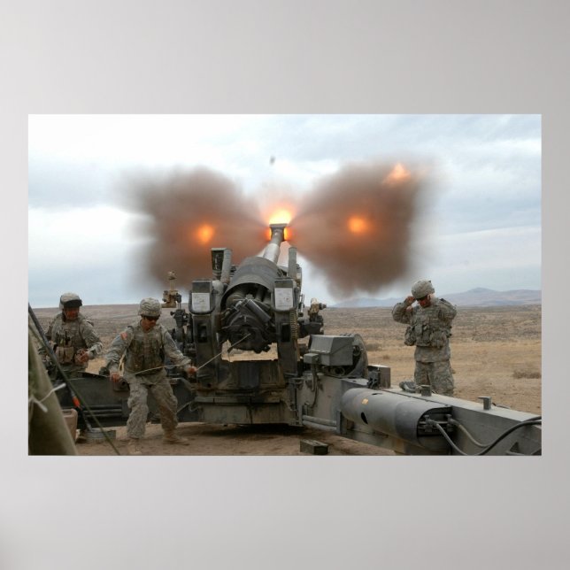 M198 Howitzer Poster (Vorne)