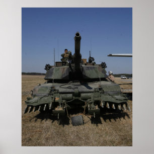 M1-A1 Abrams Poster