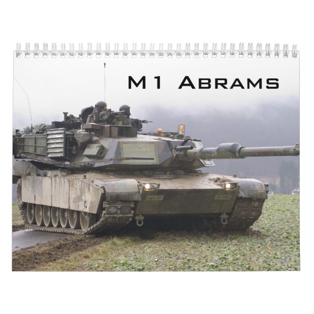 M1 Abrams-Kalender Kalender (Titelbild)