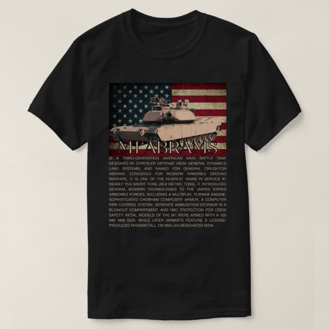 M1 Abrams Main Battle Tank (Design vorne)
