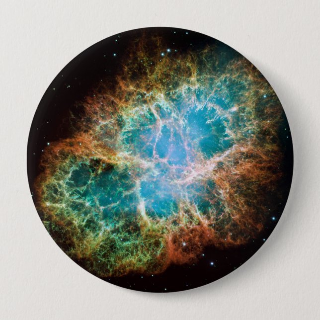 M1-Crab Nebelfleck eine Wissenschafts-u. Button (Vorderseite)