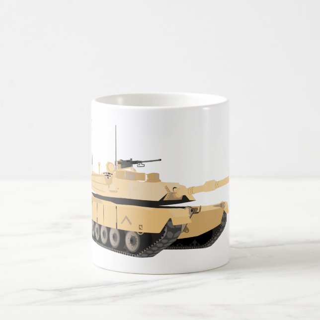 M1A1 Abrams Behälter-Tasse Kaffeetasse (Mittel)