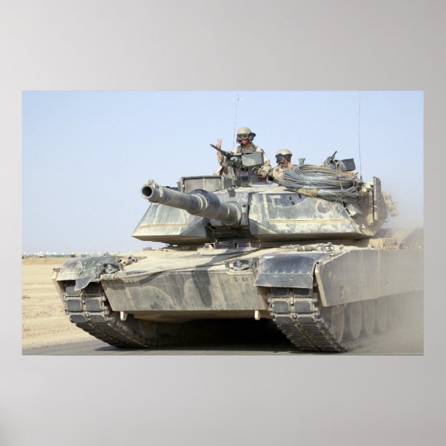 M1A1 Abrams Poster (Vorne)
