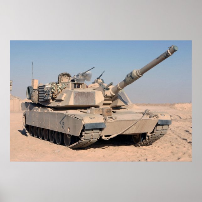 M1A1 Abrams Poster (Vorne)