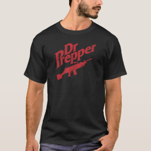 M249 Lmg Zubehör Maschine taktisches Drehschieber T-Shirt