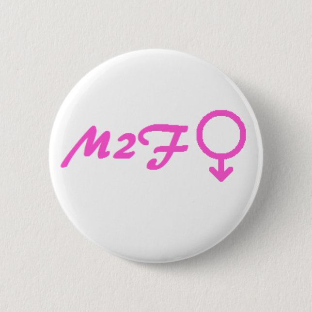 M2F Transgenderknopf Button (Vorderseite)