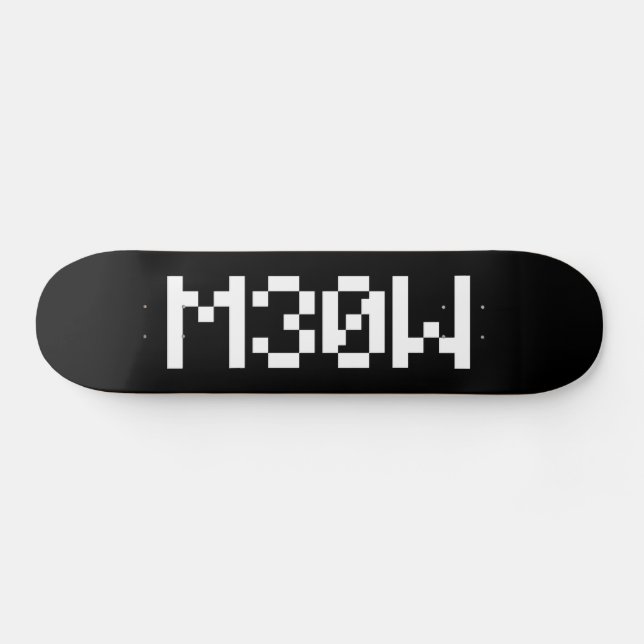 M30W [Leetspeak Animal Sounds] Skateboard (Horizontal)
