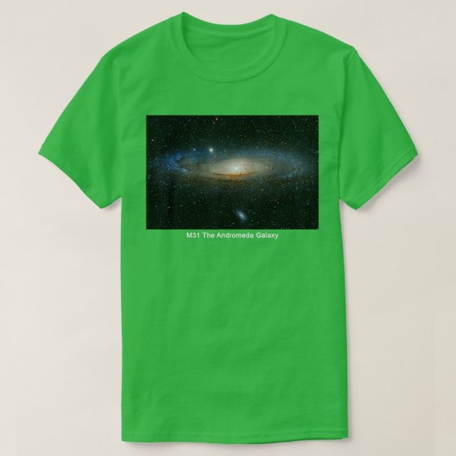 M31 Andromeda Galaxy T-Shirt (Design vorne)